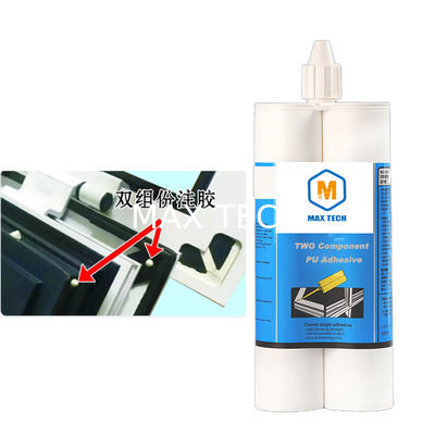 Two-component aluminium corners connection polyurethane bonding glue