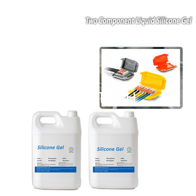 high hardness electrical insulation Blue waterproof cable junction box silicoen gel sealant glue