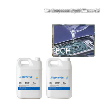 high hardness electrical insulation Blue waterproof cable junction box silicoen gel sealant glue