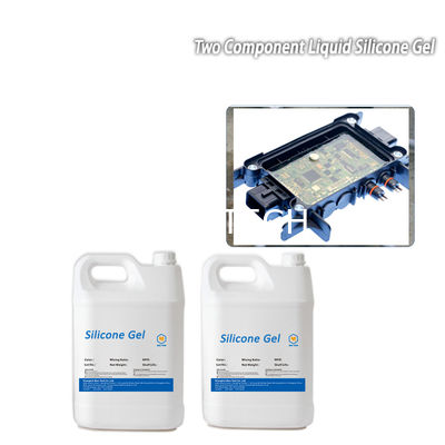 high hardness electrical insulation Blue waterproof cable junction box silicoen gel sealant glue