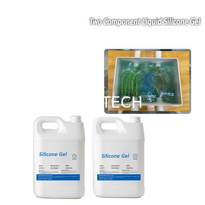 high hardness electrical insulation Blue waterproof cable junction box silicoen gel sealant glue