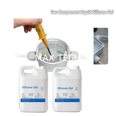 high hardness electrical insulation Blue waterproof cable junction box silicoen gel sealant glue