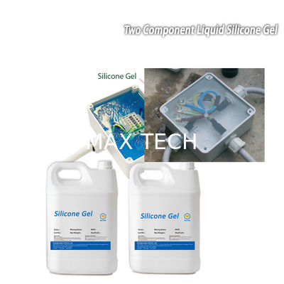 high temperature electrical insulation Blue waterproof cable junction box silicoen gel
