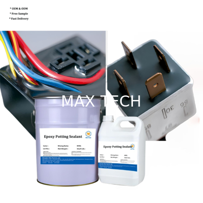 Two-component High thermal conductivity Epoxy potting of electronic component