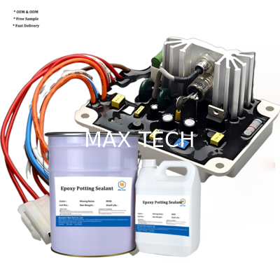 Two-component High thermal conductivity Epoxy potting of electronic component