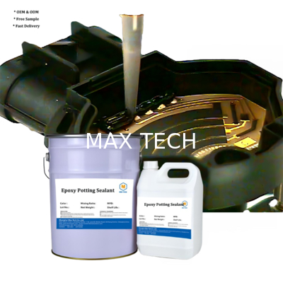Two-component High thermal conductivity Epoxy potting of electronic component