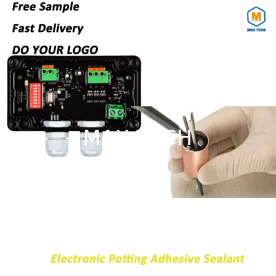 Two-component solventless room temperature curing epoxy potting-sealing material Compound