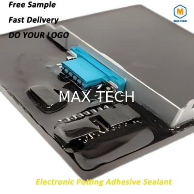 Two-component solventless room temperature curing epoxy potting-sealing material Compound