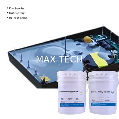 LED Driver Epoxy Resin Thermal Conductive Silicone Potting Material Adhesive Excellent Double Potting Compound