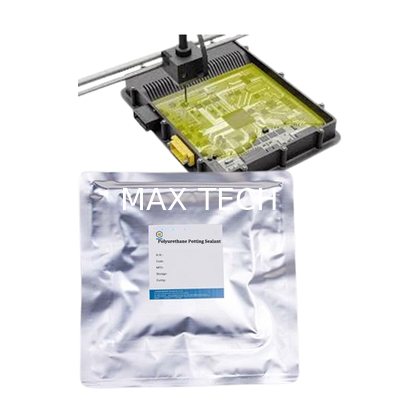 High Thermal Conductivity White PU Potting Adhesive for PCB/LED - Waterproof, Shockproof, Fast Curing Sealant
