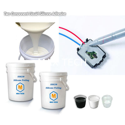 High quality Grey Electrical Potting Silicone Compound for LED / Circuits Encapsulants