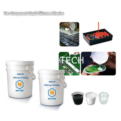 High Dielectric Strength Elastic Two-Component Potting Casting Compound for Electronics PCB EV Charger Casting Encapsula