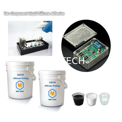 High quality Grey Electrical Potting Silicone Compound for LED / Circuits Encapsulants