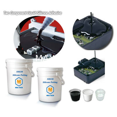 High Dielectric Strength Elastic Two-Component Potting Casting Compound for Electronics PCB EV Charger Casting Encapsula