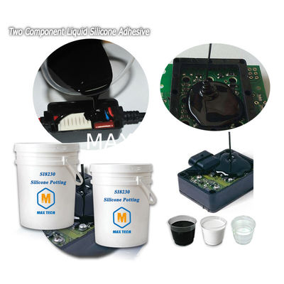 High Dielectric Strength Elastic Two-Component Potting Casting Compound for Electronics PCB EV Charger Casting Encapsula