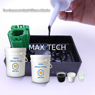 High quality Grey Electrical Potting Silicone Compound for LED / Circuits Encapsulants