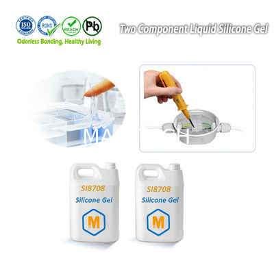 SI8708 Two Component Dielectric Insulation Liquid Silicone Gel