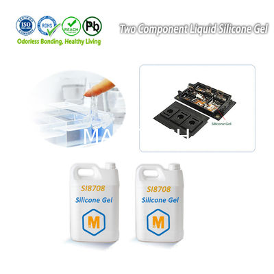 Waterproof Softness Silicone Gel Electrical Insulation Silicone Gel Transparent IP Gel For Electric Circuit Board PCB