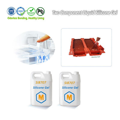 Two Component Dielectric Insulation Liquid Silicone Gel SI8707