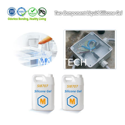 Two Component Dielectric Insulation Liquid Silicone Gel SI8707