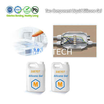 Two Component Dielectric Insulation Liquid Silicone Gel SI8707