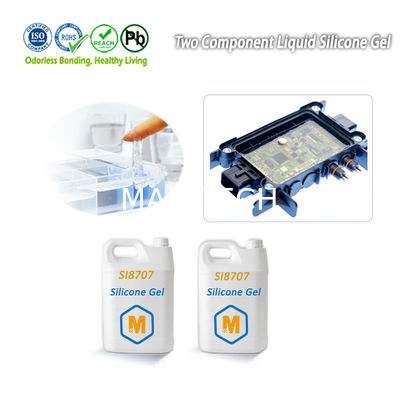 Two Component Dielectric Insulation Liquid Silicone Gel SI8707