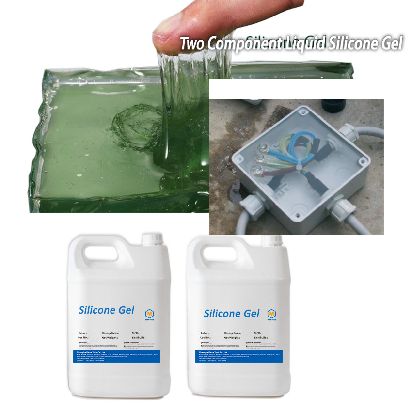 Transparent Self-Healing Silicone Gel for Encapsulating and Potting ...