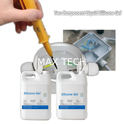 high temperature electrical insulation Blue waterproof cable junction box silicoen gel