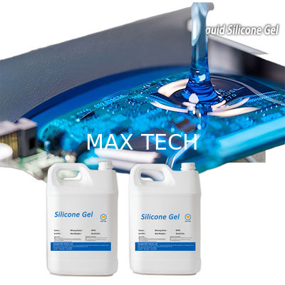 Transparent Self-Healing Silicone Gel for Encapsulating and Potting Electrical Components and Enclosures