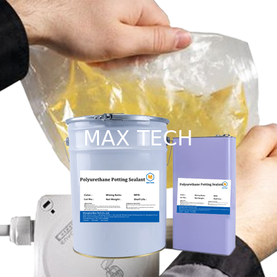 High Thermal Conductivity White PU Potting Adhesive for PCB/LED - Waterproof, Shockproof, Fast Curing Sealant